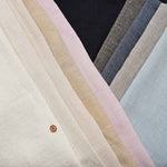 Linen Rayon Chambray Fabric Solid Color - nomura tailor