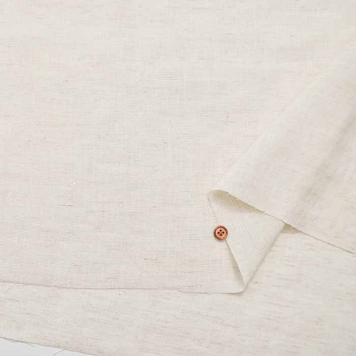 Linen Rayon Chambray Fabric Solid Color - nomura tailor