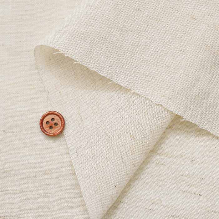 Linen Rayon Chambray Fabric Solid Color - nomura tailor