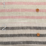 Linen Border Fabric - nomura tailor