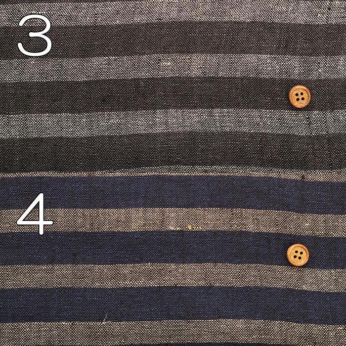 Linen Border Fabric - nomura tailor