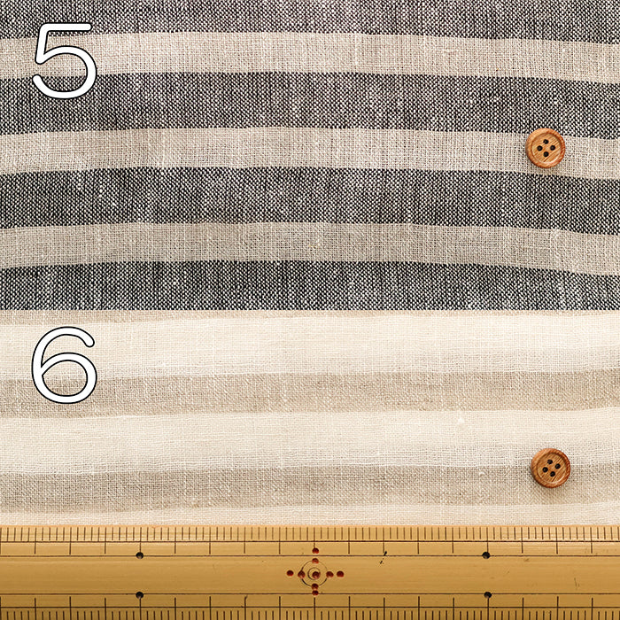 Linen Border Fabric - nomura tailor