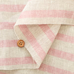 Linen Border Fabric - nomura tailor