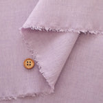 UV-treated, Cool Touch, Moisture Absorption & Quick Dry Linen-like Washer Fabric - Plain - nomura tailor