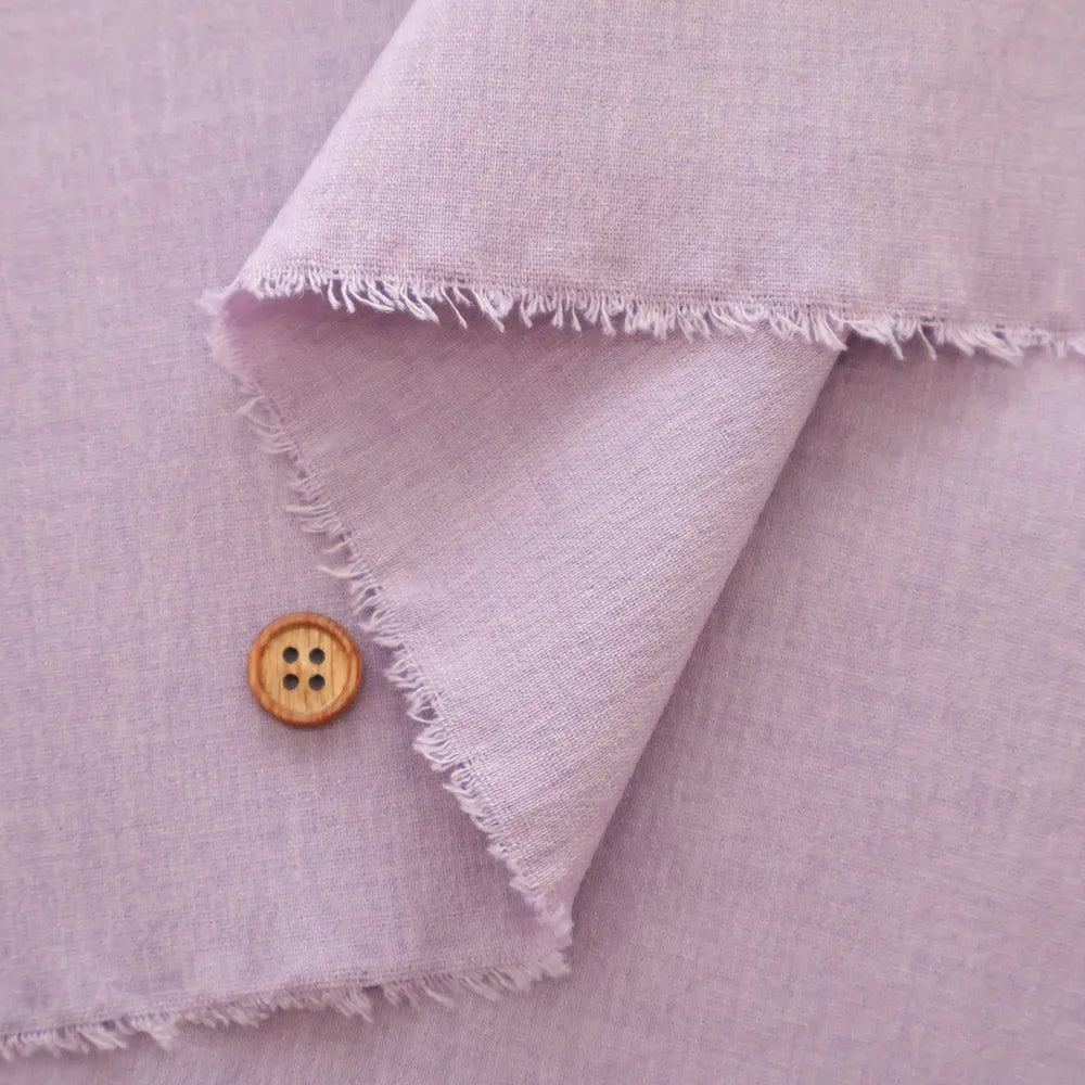 UV-treated, Cool Touch, Moisture Absorption & Quick Dry Linen-like Washer Fabric - Plain - nomura tailor