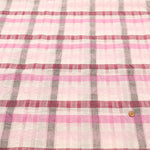 Cotton Silk Printed Fabric - Check - nomura tailor