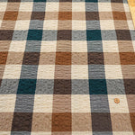 Cotton Modal Printed Fabric - Check - nomura tailor