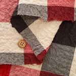 Cotton Modal Printed Fabric - Check - nomura tailor