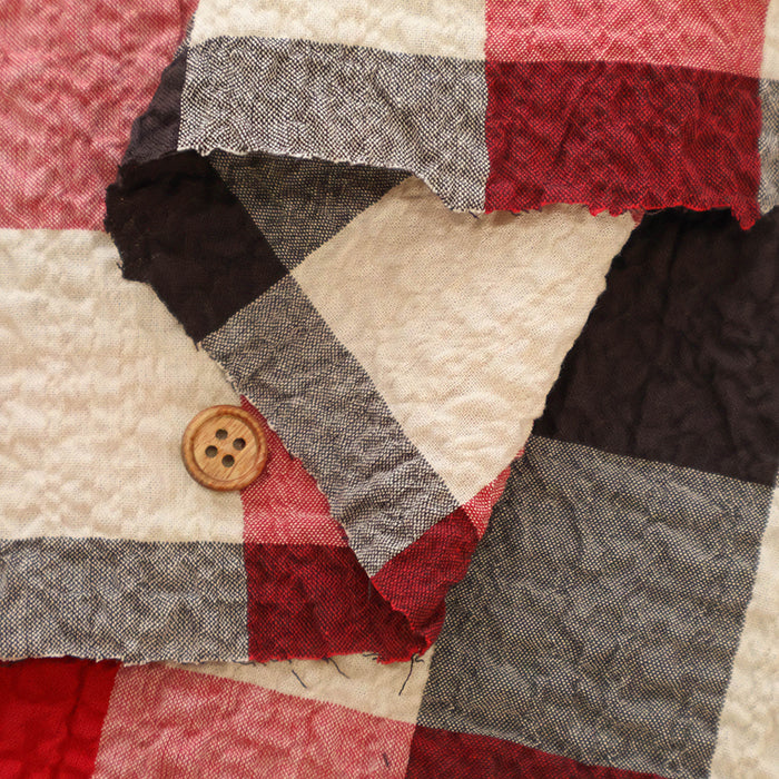 Cotton Modal Printed Fabric - Check - nomura tailor