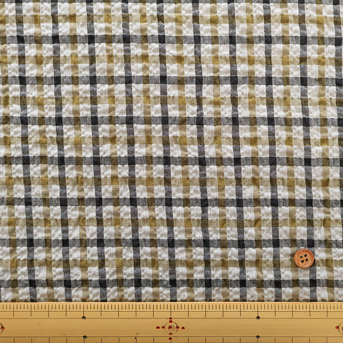 Cotton Modal Printed Fabric - Mini Check - nomura tailor