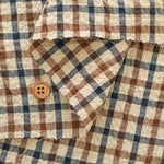 Cotton Modal Printed Fabric - Mini Check - nomura tailor