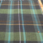 Yarn-dyed Linen Check Fabric - nomura tailor