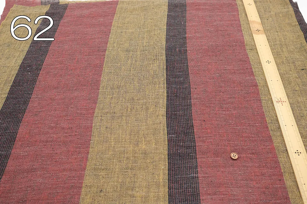 Yarn-dyed Linen Striped Fabric - nomura tailor
