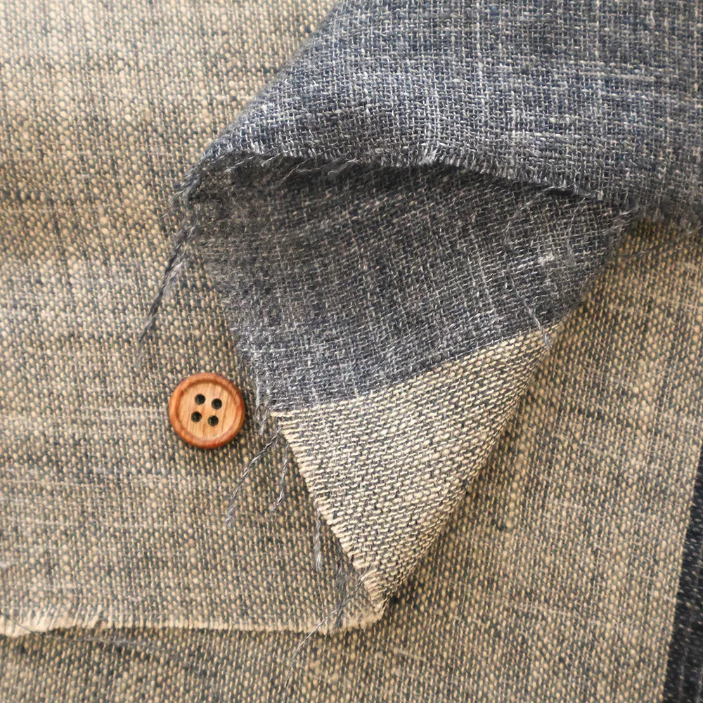 Yarn-dyed Linen Striped Fabric - nomura tailor