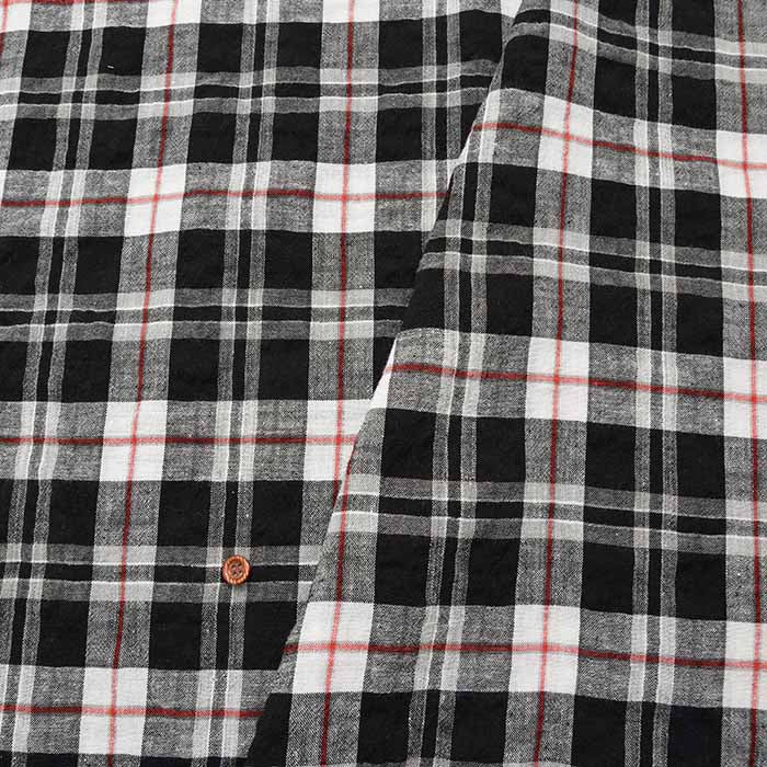 High quality TOP linen fabric Tartan - nomura tailor