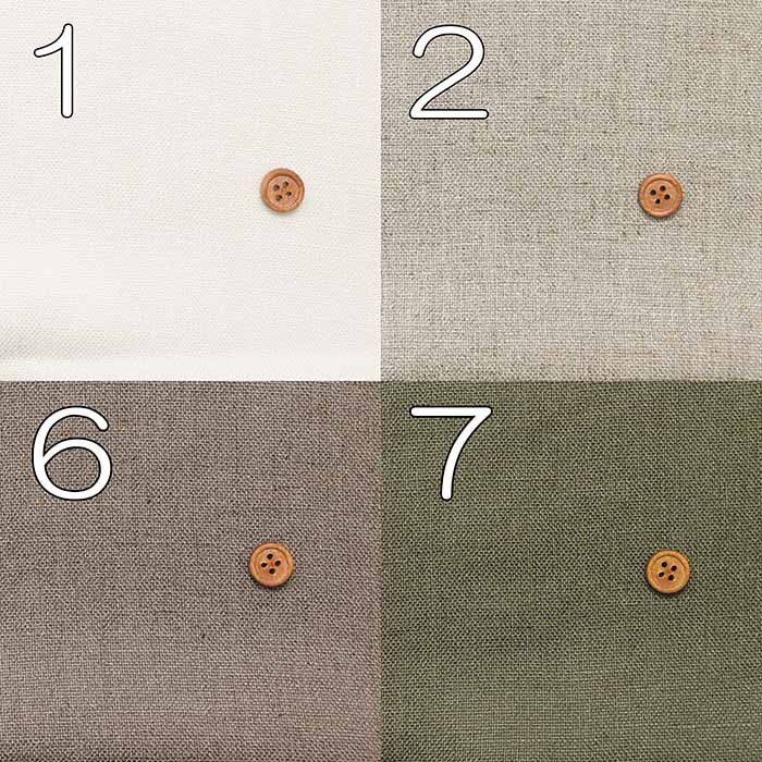 Faux Linen Fabric Plain - nomura tailor