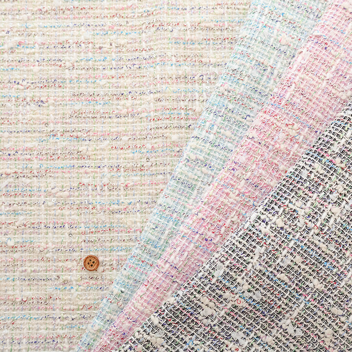 Fancy Tweed Fabric - nomura tailor