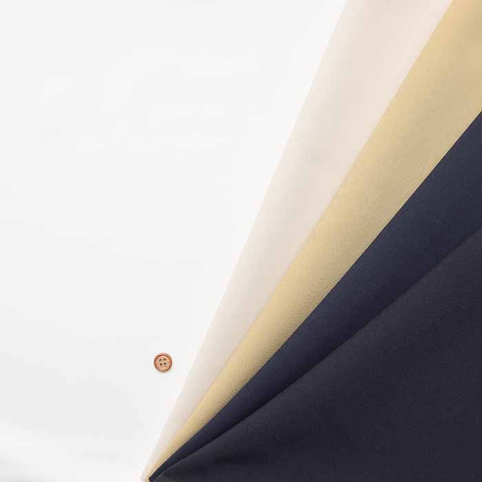 Polyester Satin Double Cloth Fabric, Solid Color - nomura tailor