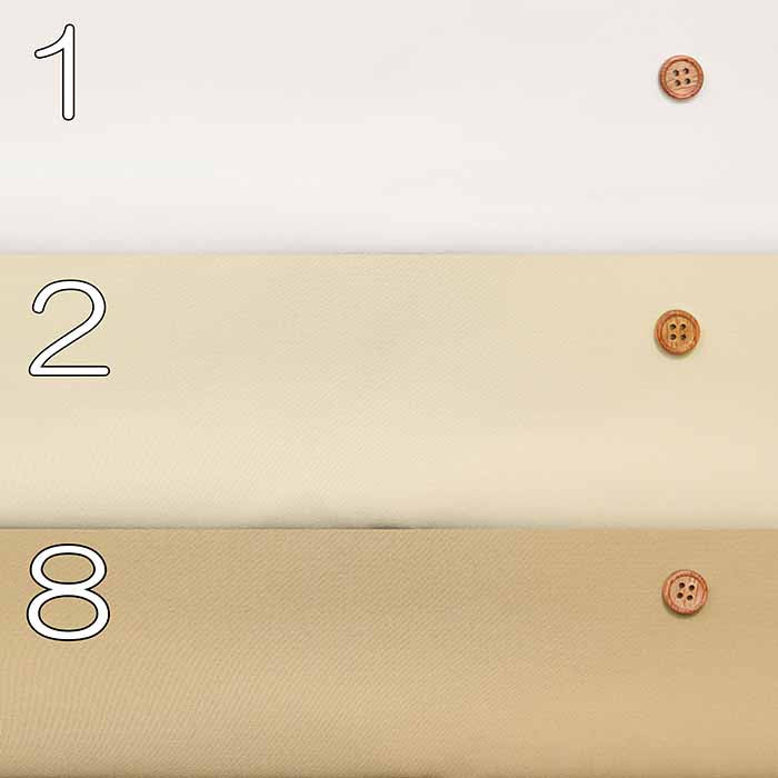 Polyester Satin Double Cloth Fabric, Solid Color - nomura tailor