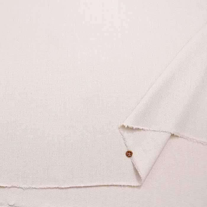 Cool Best (moisture absorbing, quick drying, cool to the touch) polyester linen-like dobby fabric, solid color - nomura tailor