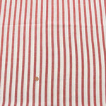 Rayon Linen Poplin Fabric Stripe - nomura tailor