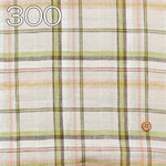 Linen 60/1 yarn-dyed fabric Check - nomura tailor