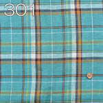 Linen 60/1 yarn-dyed fabric Check - nomura tailor