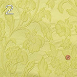 Italy-made QUORUM polyester jacquard fabric Flower - nomura tailor