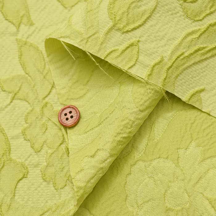 Italy-made QUORUM polyester jacquard fabric Flower - nomura tailor