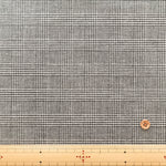 Made in Italy Viscose Glen Check Pattern Fabric - nomura tailor
