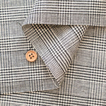 Made in Italy Viscose Glen Check Pattern Fabric - nomura tailor