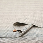 Made in Italy Viscose Glen Check Pattern Fabric - nomura tailor