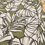 Made in ItalyLinen Print Fabric - Botanical - nomura tailor