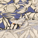 Made in ItalyLinen Print Fabric - Botanical - nomura tailor