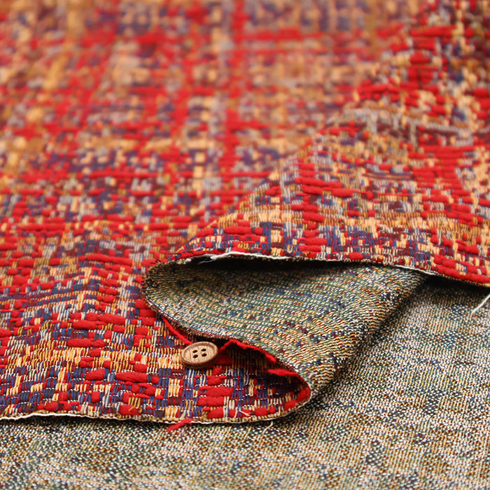 Made in Italy QUORUM Tweed-style Jacquard Fabric - nomura tailor