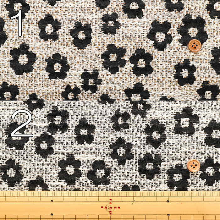 Made in Italy QUORUM Jacquard Fabric - Mini Flower - nomura tailor