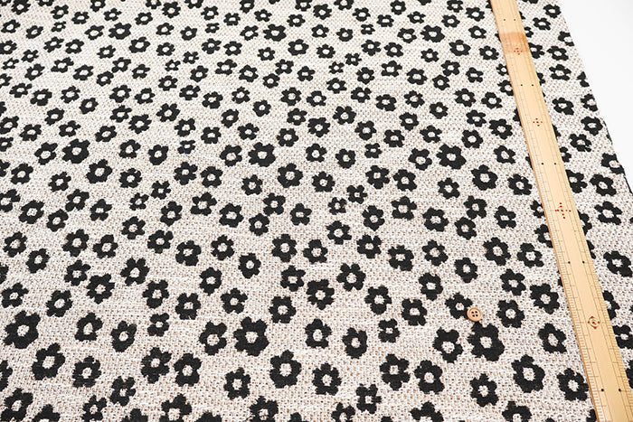 Made in Italy QUORUM Jacquard Fabric - Mini Flower - nomura tailor
