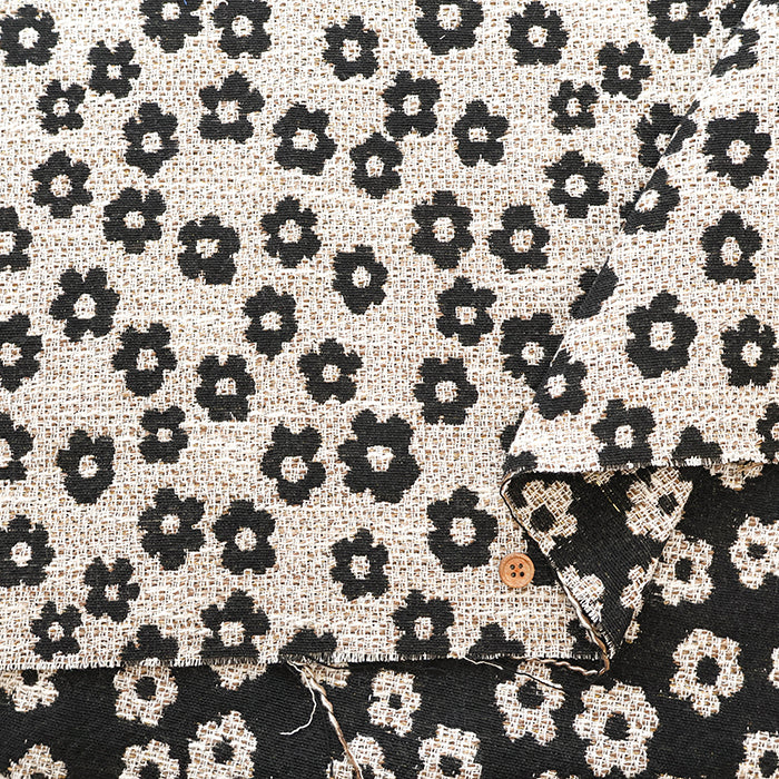 Made in Italy QUORUM Jacquard Fabric - Mini Flower - nomura tailor