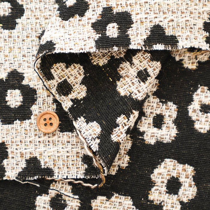 Made in Italy QUORUM Jacquard Fabric - Mini Flower - nomura tailor