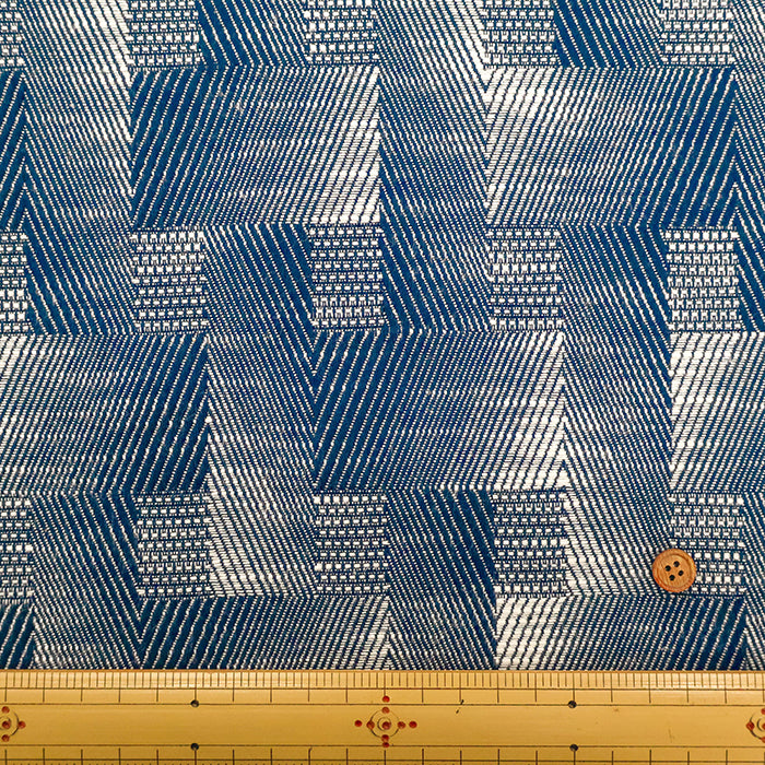 Made in Italy QUORUM Cotton Jacquard Fabric - Mosaic - nomura tailor