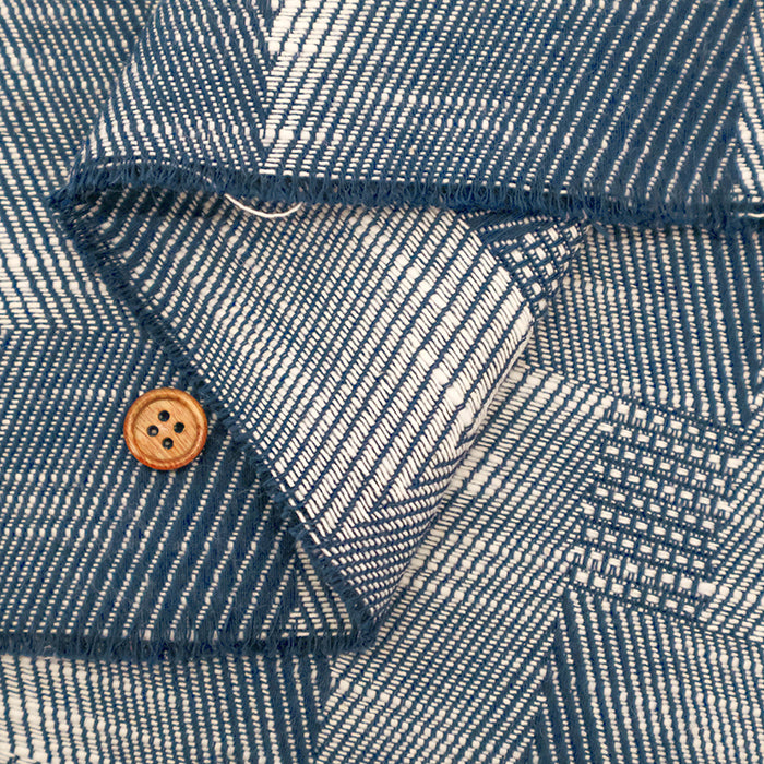 Made in Italy QUORUM Cotton Jacquard Fabric - Mosaic - nomura tailor