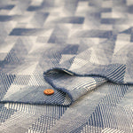 Made in Italy QUORUM Cotton Jacquard Fabric - Mosaic - nomura tailor