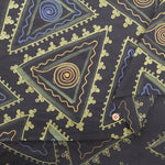 Made in India Cotton MANGLAM Embroidered Fabric - Triangle - nomura tailor