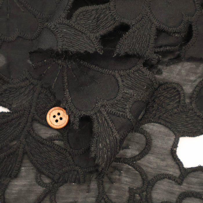 Made in Italy T/C Lace Fabric - Flower - nomura tailor