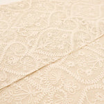Made in Italy Cotton Lace Fabric - Flower Motif - nomura tailor