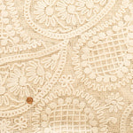 Made in Italy Cotton Lace Fabric - Paisley Flower - nomura tailor