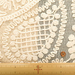 Made in Italy Cotton Lace Fabric - Paisley Flower - nomura tailor