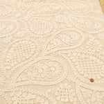 Made in Italy Cotton Lace Fabric - Paisley Flower - nomura tailor