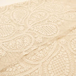Made in Italy Cotton Lace Fabric - Paisley Flower - nomura tailor