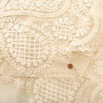 Made in Italy Cotton Lace Fabric - Paisley Flower - nomura tailor